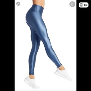 DYI Navy High Shine Leggings